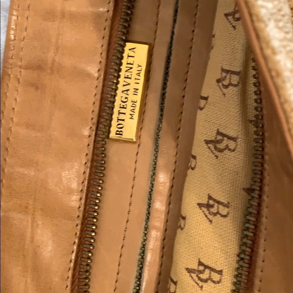 Bottega Venetta crossbody/shoulder bag sz.M brown